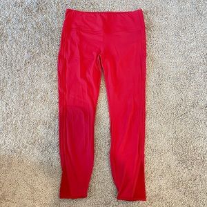 Crz yoga leggings with mesh cutouts